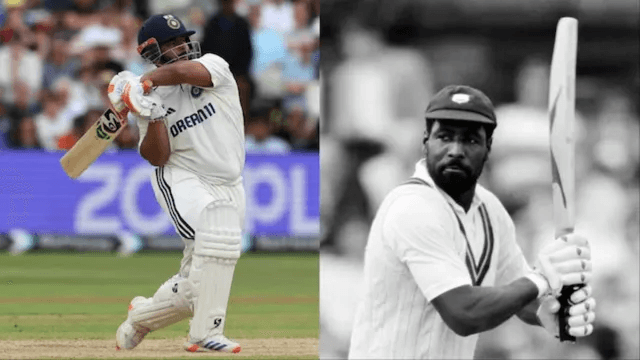 Pant Surpasses Vivian Richards for Most Sixes Against England in Tests