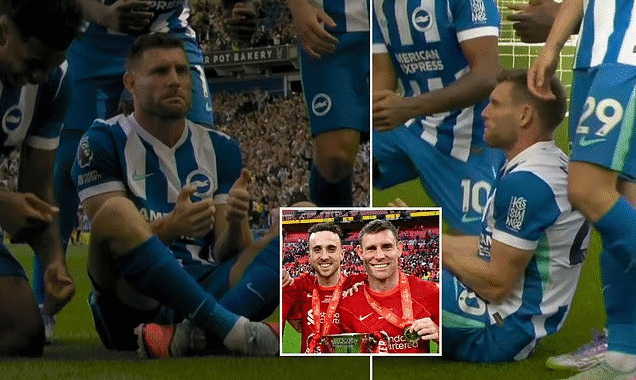 James Milner’s Emotional Tribute to Diogo Jota in Brighton’s Win Over Manchester City