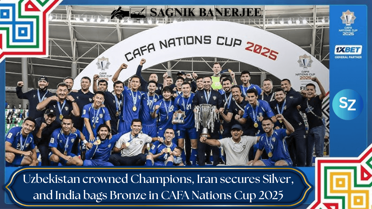 Historic Bronze for India at CAFA Nations Cup 2025 Under Khalid Jamil’s Leadership